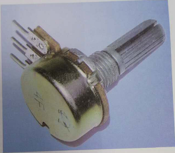 合成碳膜电位器实物图 合成碳膜电位器实物图